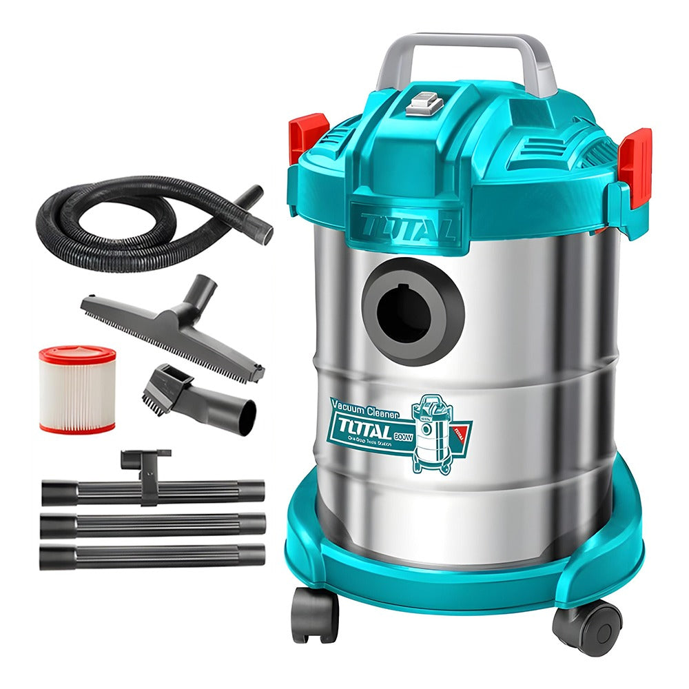 ASPIRADORA Y SOPLADORA HÚMEDO/SECO 12L 800W – SUPER TOTAL