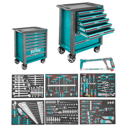 PISTOLA DE IMPACTO INALÁMBRICA 1/2” 850NM + 2 BATERÍAS 5.0Ah + KIT 365 ACCESORIOS – INDUSTRIAL SUPER TOTAL