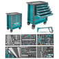 CARRO PORTA HERRAMIENTA CON 356 PZS INDUSTRIAL SUPER TOTAL