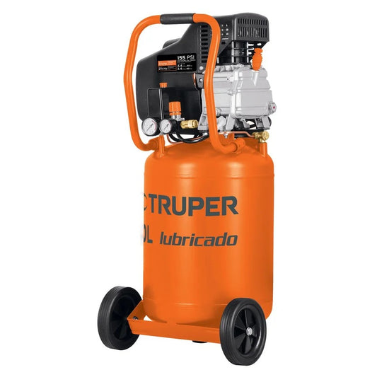 COMPRESOR DE AIRE VERTICAL 50L LUBRICADO – TRUPER