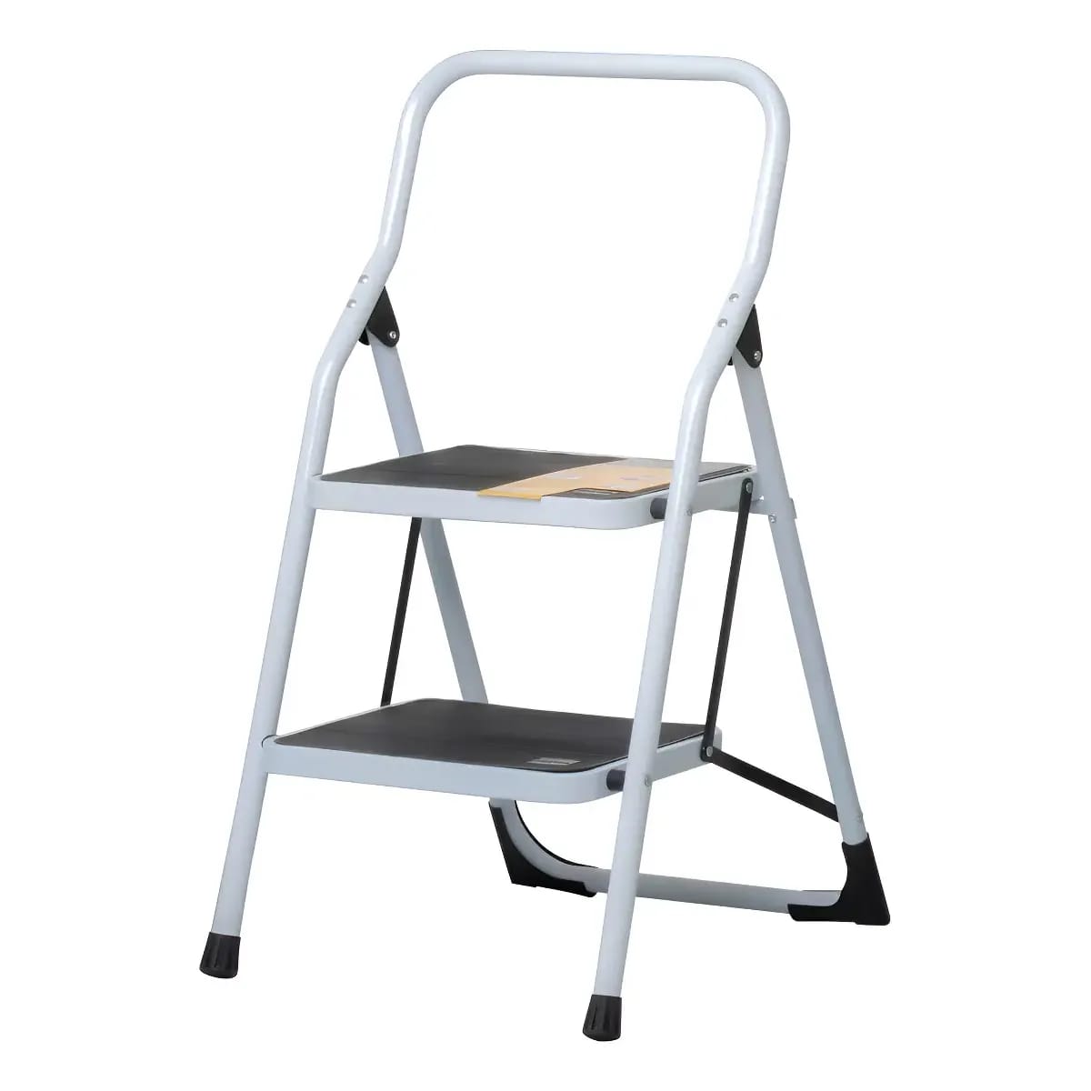 Escalera Tubular Plegable de 2 Peldaños