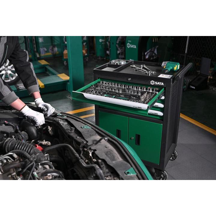 CARRO DE HERRAMIENTAS 4 GABETAS MARCA  SATA